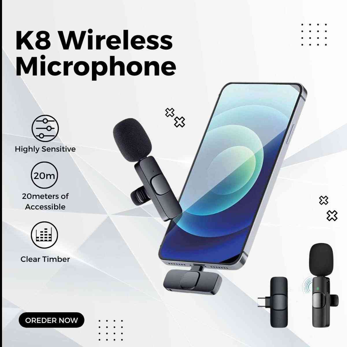 K8 Wireless Microphone